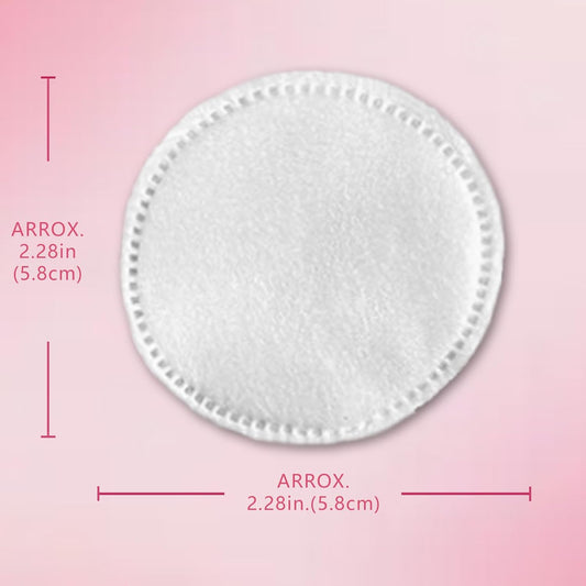 Cotton Rounds 150 Pcs Boxed Makeup Remover Pads, Hypoallergenic, Lint-Free | 100% Pure Cotton