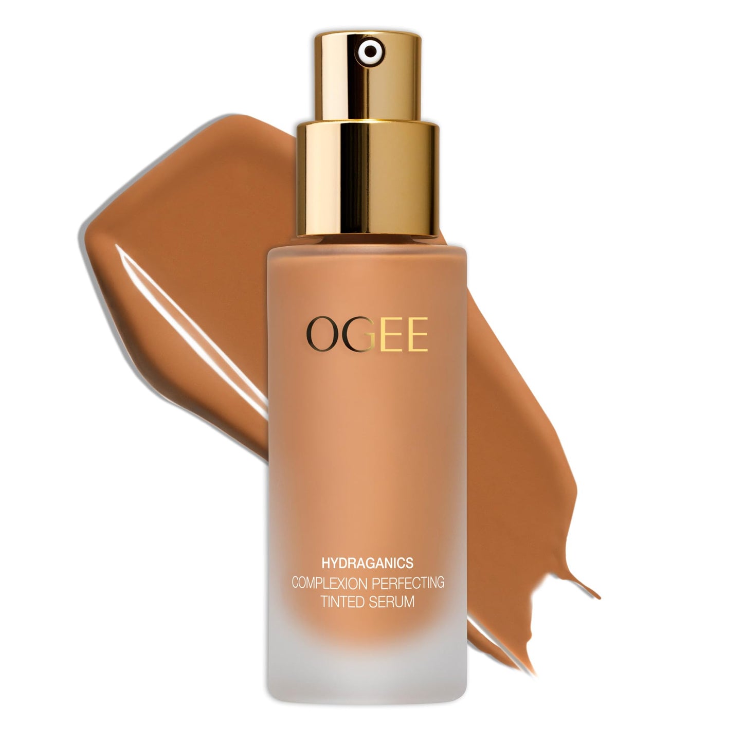 Ogee Complexion Perfecting Liquid Foundation - Lightweight Tinted Moisturizer For Face (Linden 1.25N - Light Beige, Neutral Undertone) - with Vitamin C & Jojoba Oil - Certified Organic & Made in USA