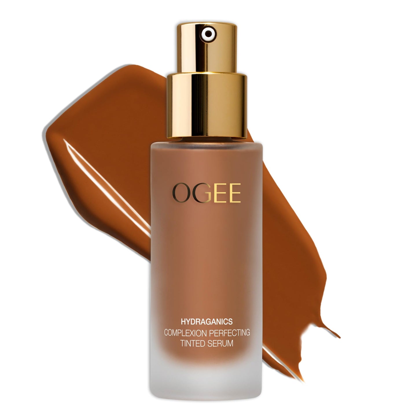 Ogee Complexion Perfecting Liquid Foundation - Lightweight Tinted Moisturizer For Face (Linden 1.25N - Light Beige, Neutral Undertone) - with Vitamin C & Jojoba Oil - Certified Organic & Made in USA
