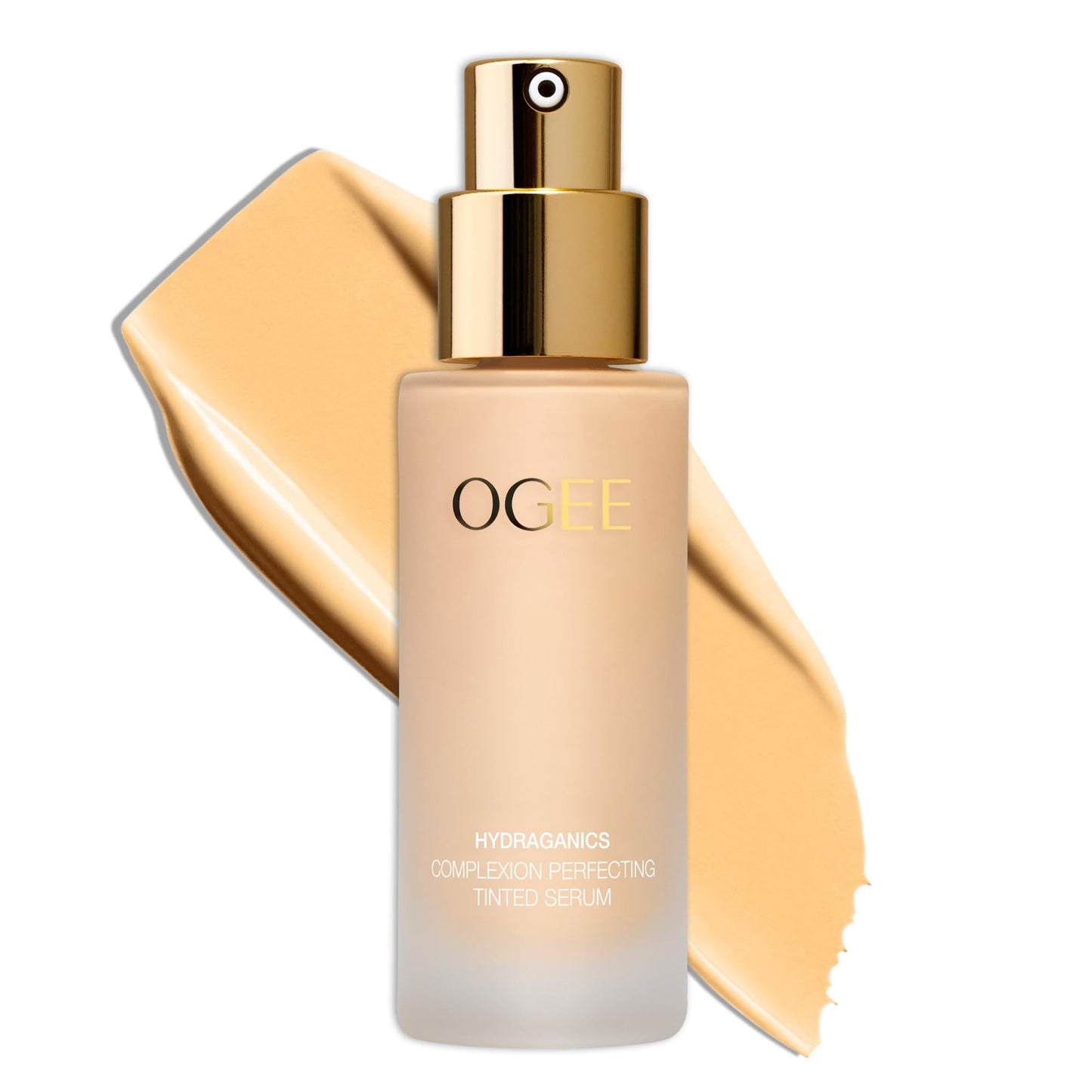 Ogee Complexion Perfecting Liquid Foundation - Lightweight Tinted Moisturizer For Face (Linden 1.25N - Light Beige, Neutral Undertone) - with Vitamin C & Jojoba Oil - Certified Organic & Made in USA
