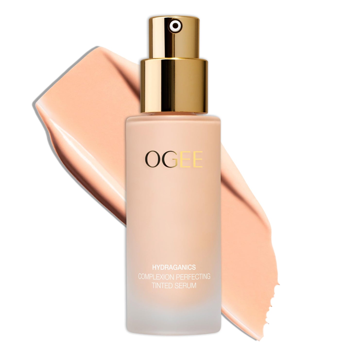 Ogee Complexion Perfecting Liquid Foundation - Lightweight Tinted Moisturizer For Face (Linden 1.25N - Light Beige, Neutral Undertone) - with Vitamin C & Jojoba Oil - Certified Organic & Made in USA