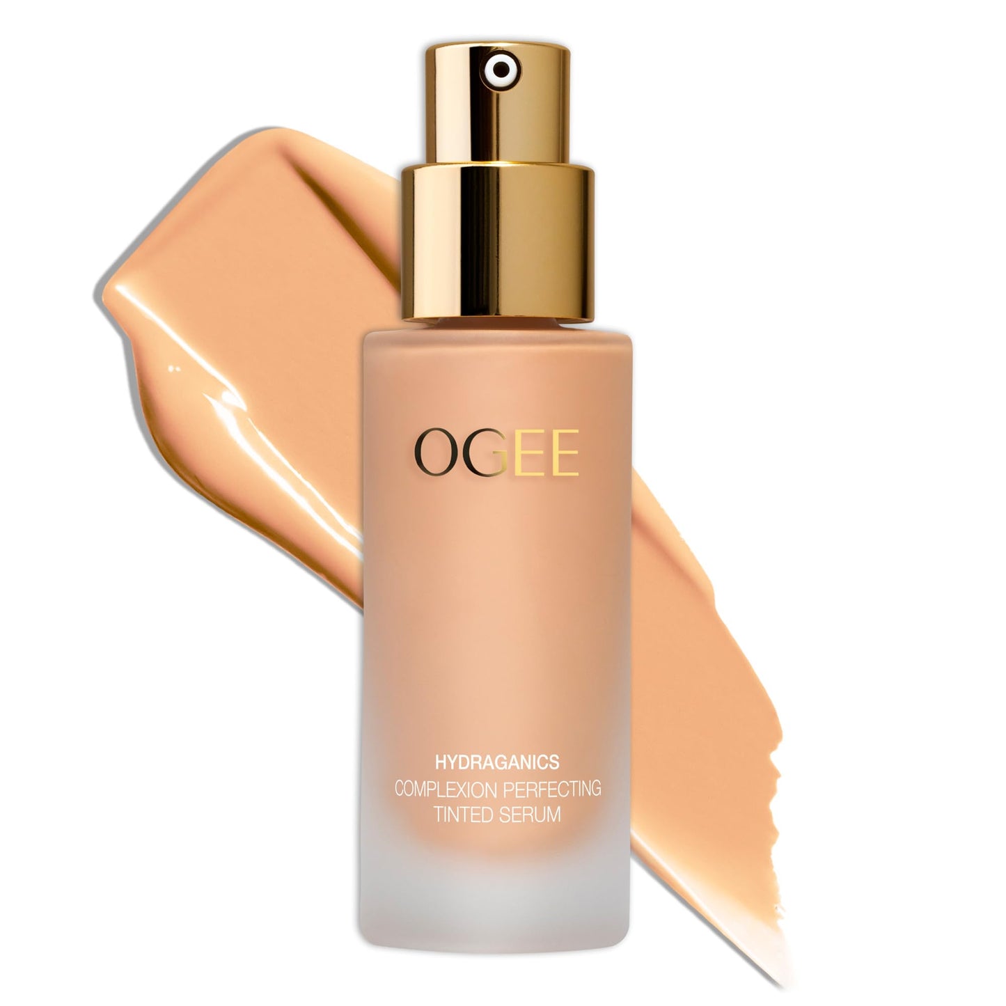 Ogee Complexion Perfecting Liquid Foundation - Lightweight Tinted Moisturizer For Face (Linden 1.25N - Light Beige, Neutral Undertone) - with Vitamin C & Jojoba Oil - Certified Organic & Made in USA