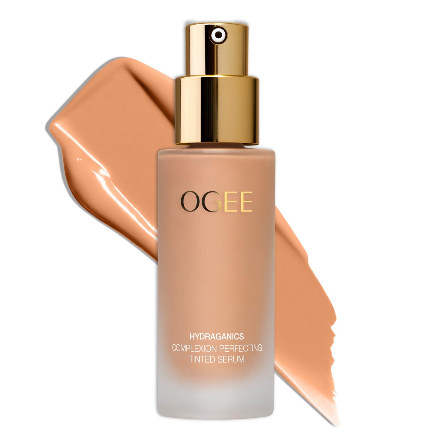 Ogee Complexion Perfecting Liquid Foundation - Lightweight Tinted Moisturizer For Face (Linden 1.25N - Light Beige, Neutral Undertone) - with Vitamin C & Jojoba Oil - Certified Organic & Made in USA